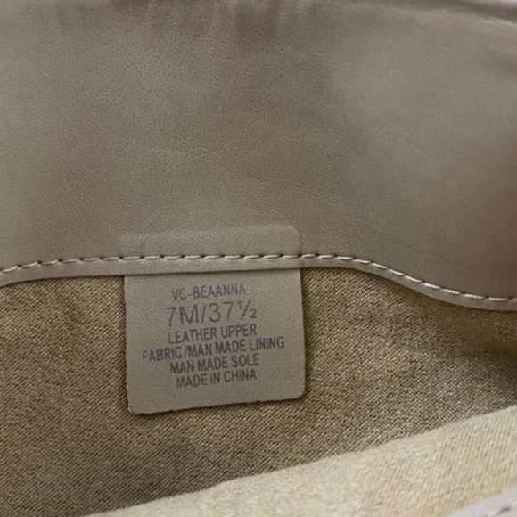 Vince Camuto Beaanna Natural Snake Print Leather Knee High Boot Size 7 - Picture 11 of 11